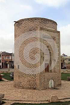Seh Gunbad Tomb is located in Urmia, Iran. photo