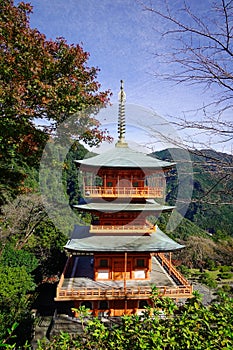 Seigantoji Shrine and Nachi no Taki waterfall
