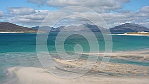 Seilebost and Luskentyre beaches real time