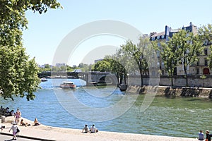 Seine river, Paris, France