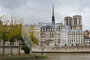 Seine riverbank, Paris