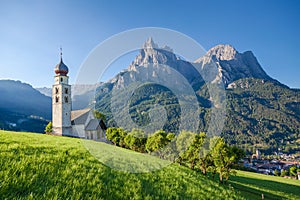 Seis am Schlern, Dolomites, South Tyrol, Italy