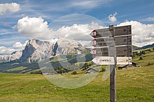 Seiser alm,South Tyrol,Italy