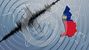 Seismic activity earthquake Liechtenstein map