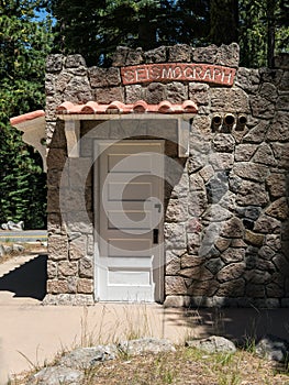 Seismograph building, Lassen Volcanic National Park