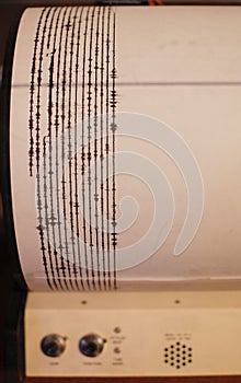 Seismograph Readings photo