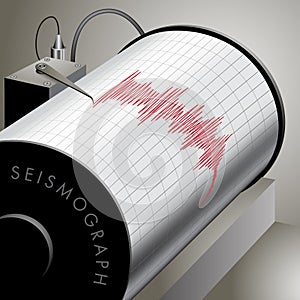 Seismograph photo