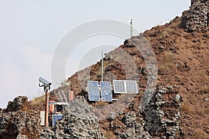 Seismological station at mount Vesuvius, Naples, Italy