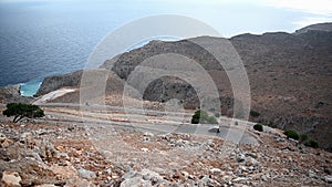 Seitan Limania Agiou Stefanou, beach on Crete, Greece