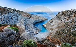 Seitan Limania Beach, Akrotiri, Crete