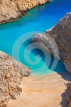 Seitan limania beach on Crete