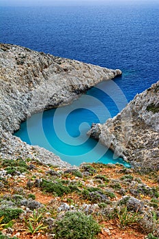 Seitan limania or Stefanou beach, Crete