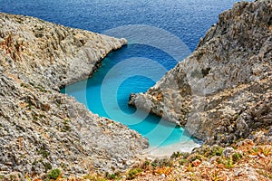 Seitan limania or Stefanou beach, Crete