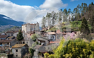 Seix, Pyrenean village in the department of AriÃ¨ge