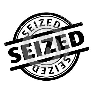 Seized rubber stamp