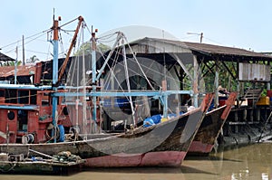 Sekinchan Fishing village