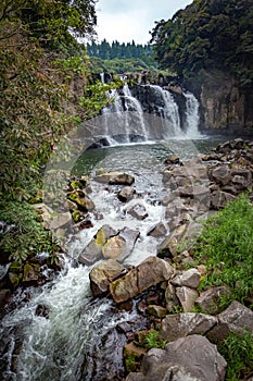 Sekinoono Waterfall near Miyakonojo City Miyazaki Japan