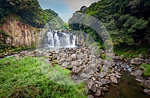 Sekinoono Waterfall near Miyakonojo City Miyazaki Japan