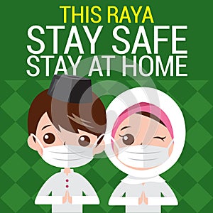 Selamat Hari Raya aidilfitri and please stay at home