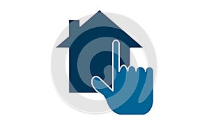 Select House icon vector, flat design best vector icon