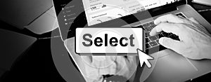 Select Pick Selecting Compare Selection Targeting Concept