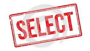 Select rubber stamp