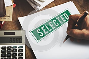 Selected Decision Result Selection Yes Status Concept