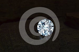 Selected diamonds Valuable, expensive and rare For jewelry making