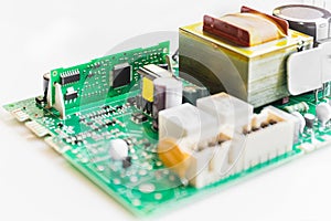 Selected focus microprocessor for electronic circuit board.