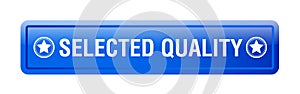 Selected quality web button