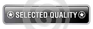 Selected quality web button