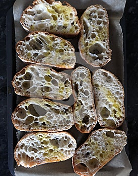 Selection of Bread with Olive Oil