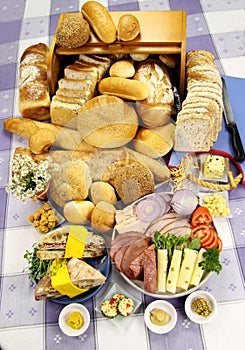 Selection Of Breads