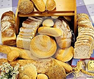 Selection Of Breads