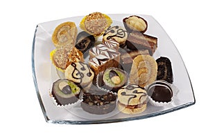 Selection of cakes