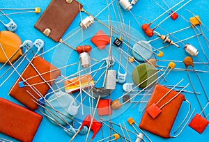 Selection of capacitors photo
