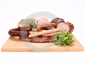 Selection of cold meat