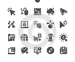 Selection Cursors Well-crafted Pixel Perfect Vector Solid Icons