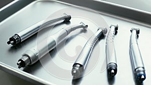 Selection dental turbine handpiece tools oral care