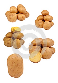 Selection of different potato combinations