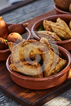 Middle eastern deep fried snacks