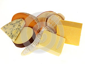 Selection of Mixed Cheeses