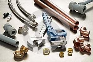 Selection of Plumbers Tools and Plumbing Materials