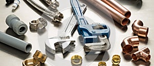 Selection of Plumbers Tools and Plumbing Materials