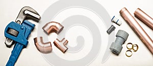 Selection of Plumbers Tools and Plumbing Materials