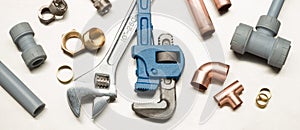 Selection of Plumbers Tools and Plumbing Materials
