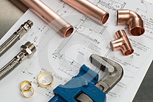 Selection of Plumbers Tools and Plumbing Materials