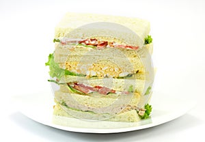 A selection of Sandwiches with various fillings