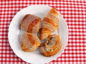 Traditional French patisseries photo