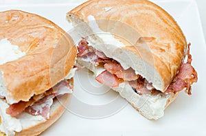 Selection of sandwiches with various fillings